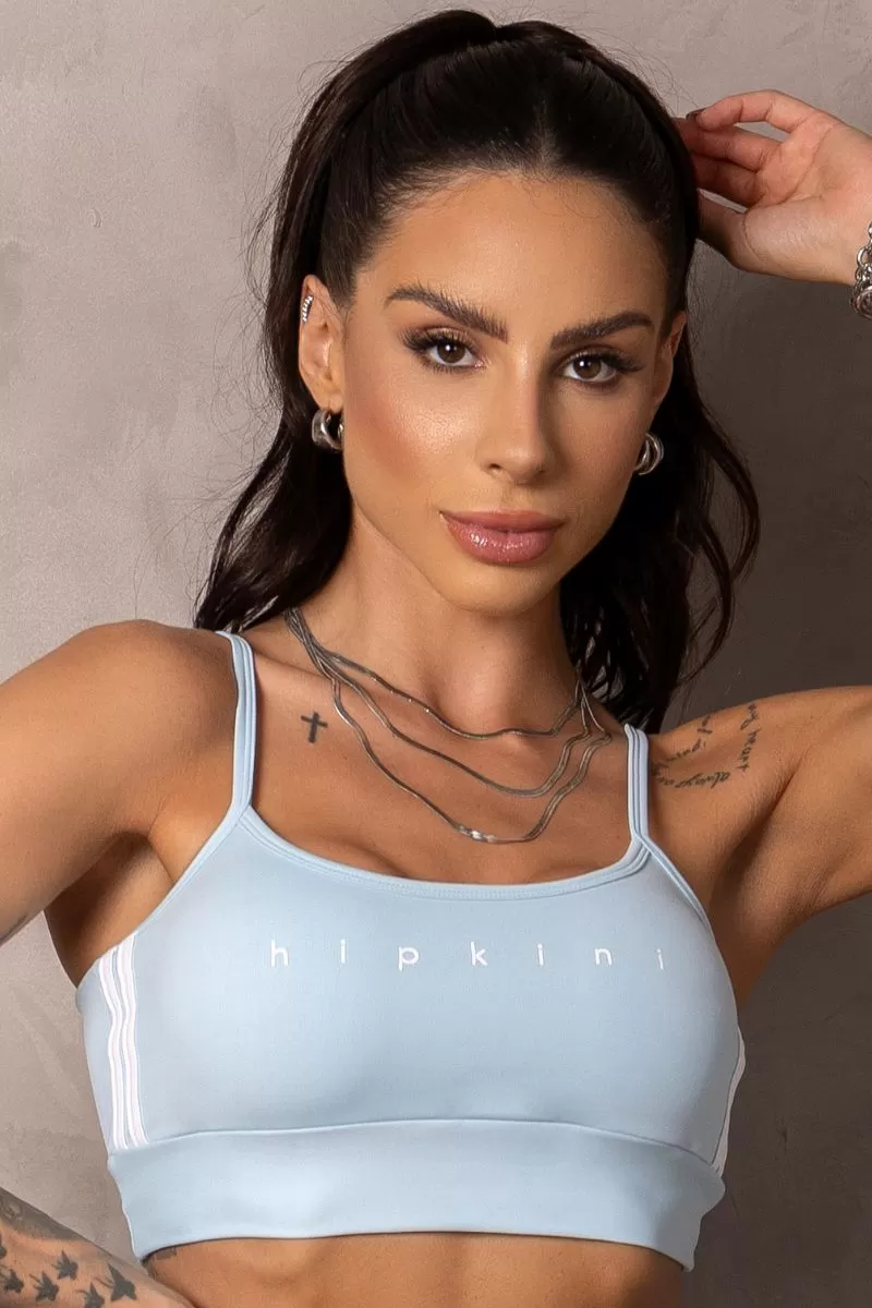 Hipkini - Baby Blue Summertime Top with Cutouts - 33330975 Hipkini - Baby Blue Summertime Top with Cutouts - 33330975