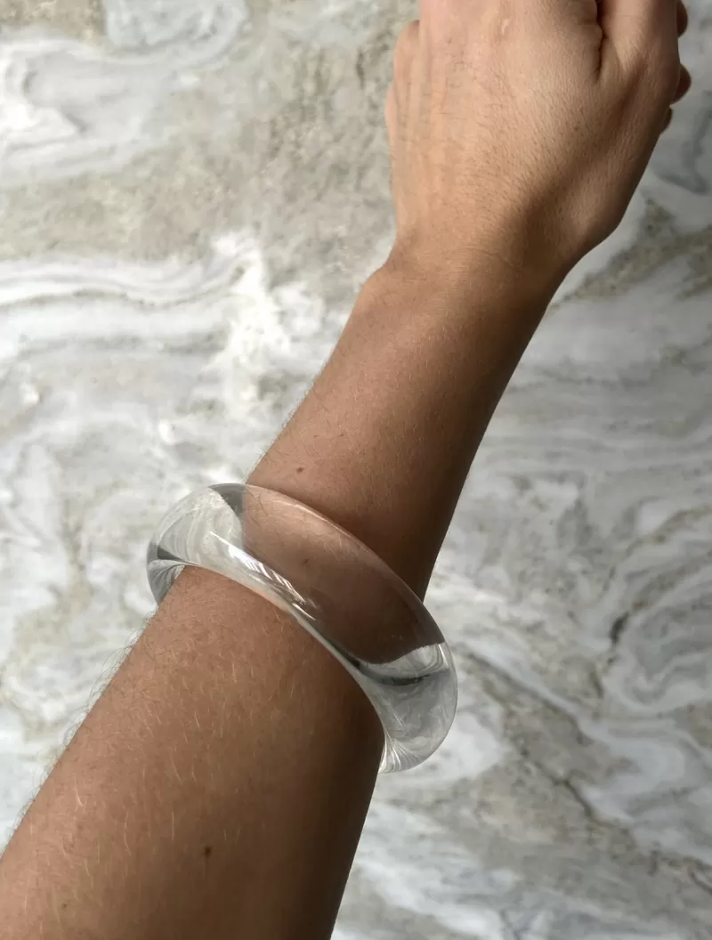 Mikabe - Bracelete Resina Transparente - MK2020 Mikabe - Bracelete Resina Transparente - MK2020
