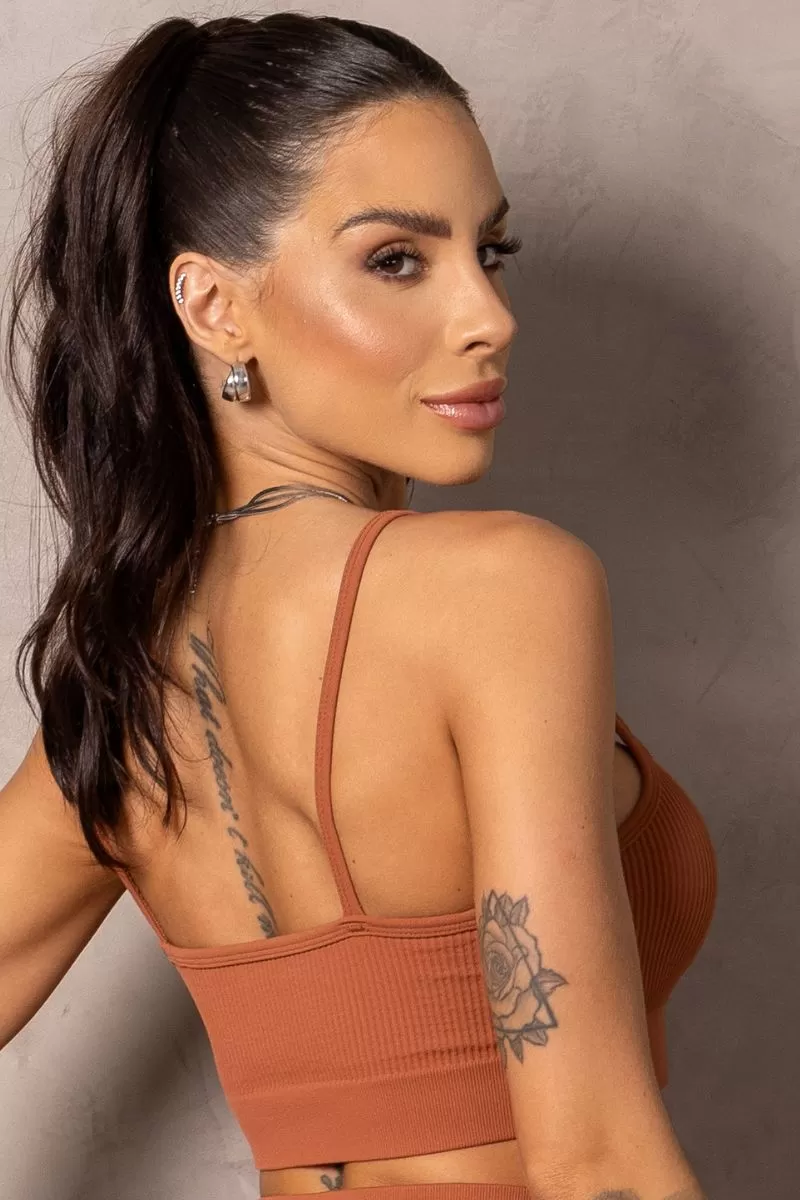 Hipkini - Summertime Seamless Caramel Top - 33331183