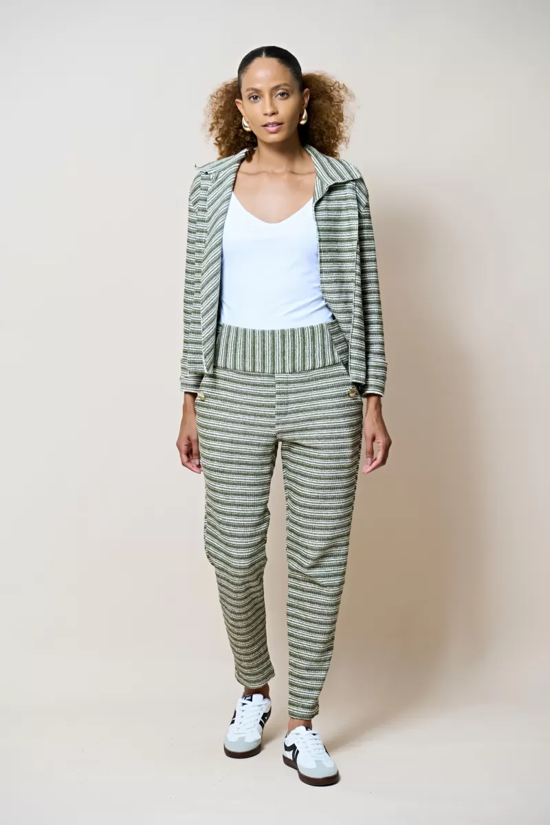 Hidrogênio - GREEN PLEATED SLEEVE COAT - 20339009 Hidrogênio - GREEN PLEATED SLEEVE COAT - 20339009