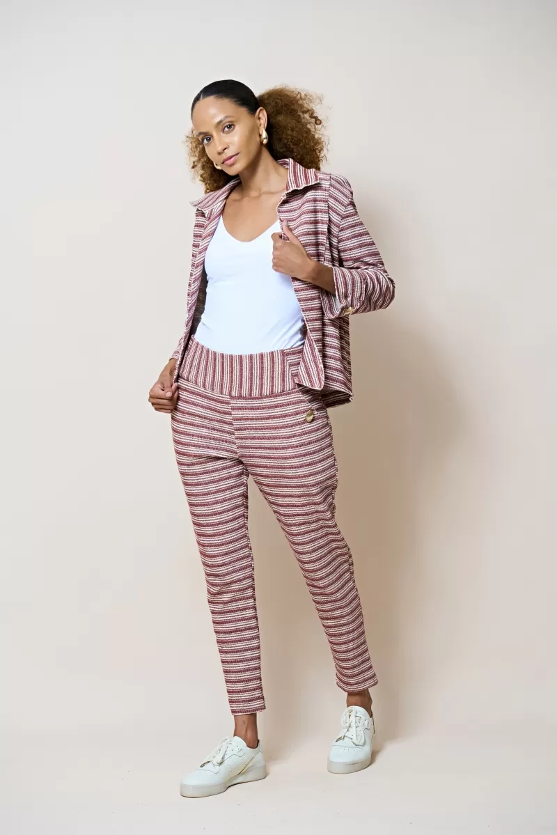 Hidrogênio - VALENTINA BROWN WIDE-CUT JOGGER PANTS - 20340031 Hidrogênio - VALENTINA BROWN WIDE-CUT JOGGER PANTS - 20340031