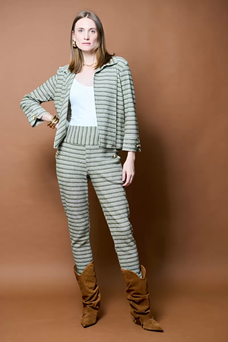 Hidrogênio - VALENTINA GREEN WIDE-CUT JOGGER PANTS - 20340009 Hidrogênio - VALENTINA GREEN WIDE-CUT JOGGER PANTS - 20340009