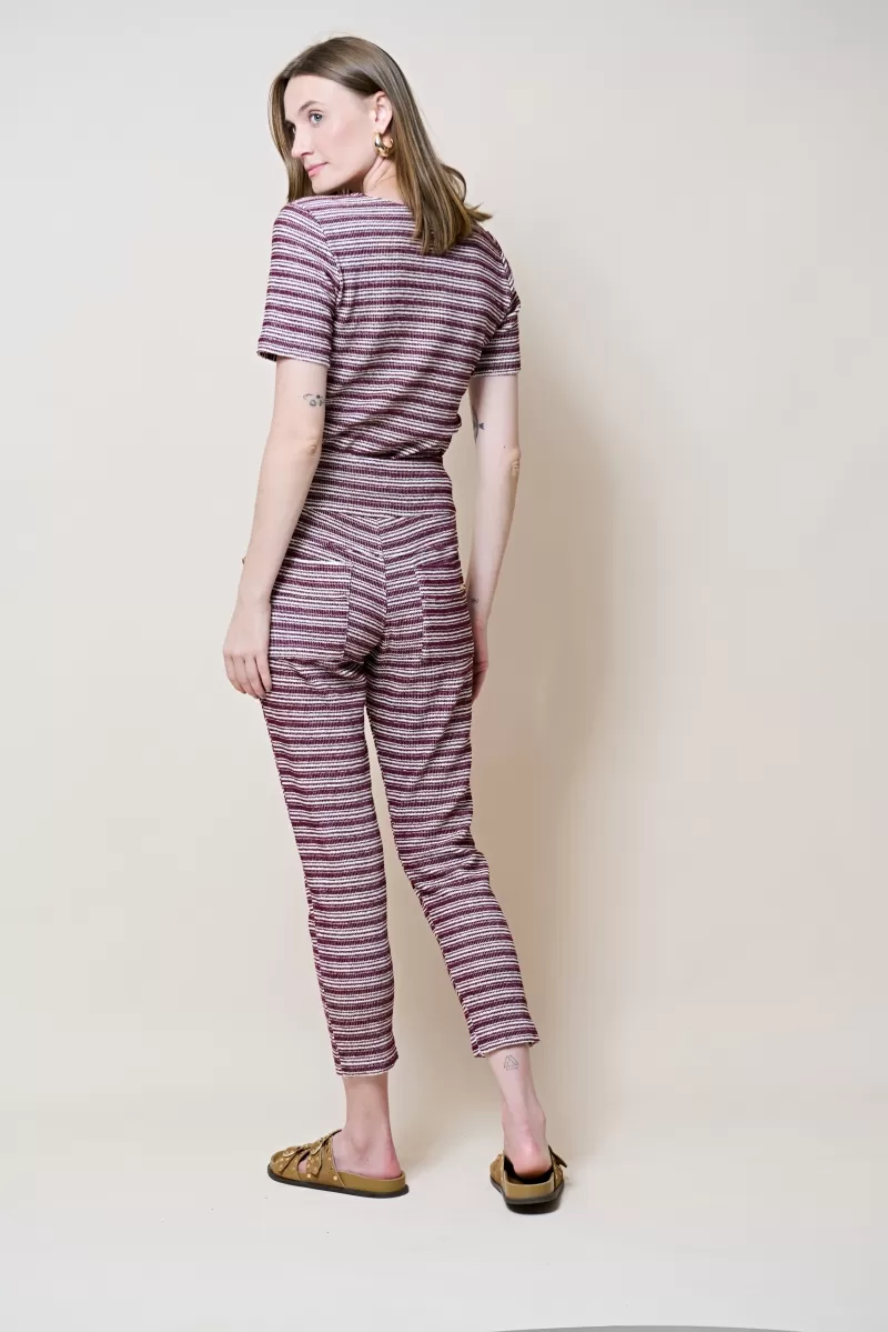 Hidrogênio - VALENTINA WINE WIDE JOGGER PANTS - 20340043 Hidrogênio - VALENTINA WINE WIDE JOGGER PANTS - 20340043