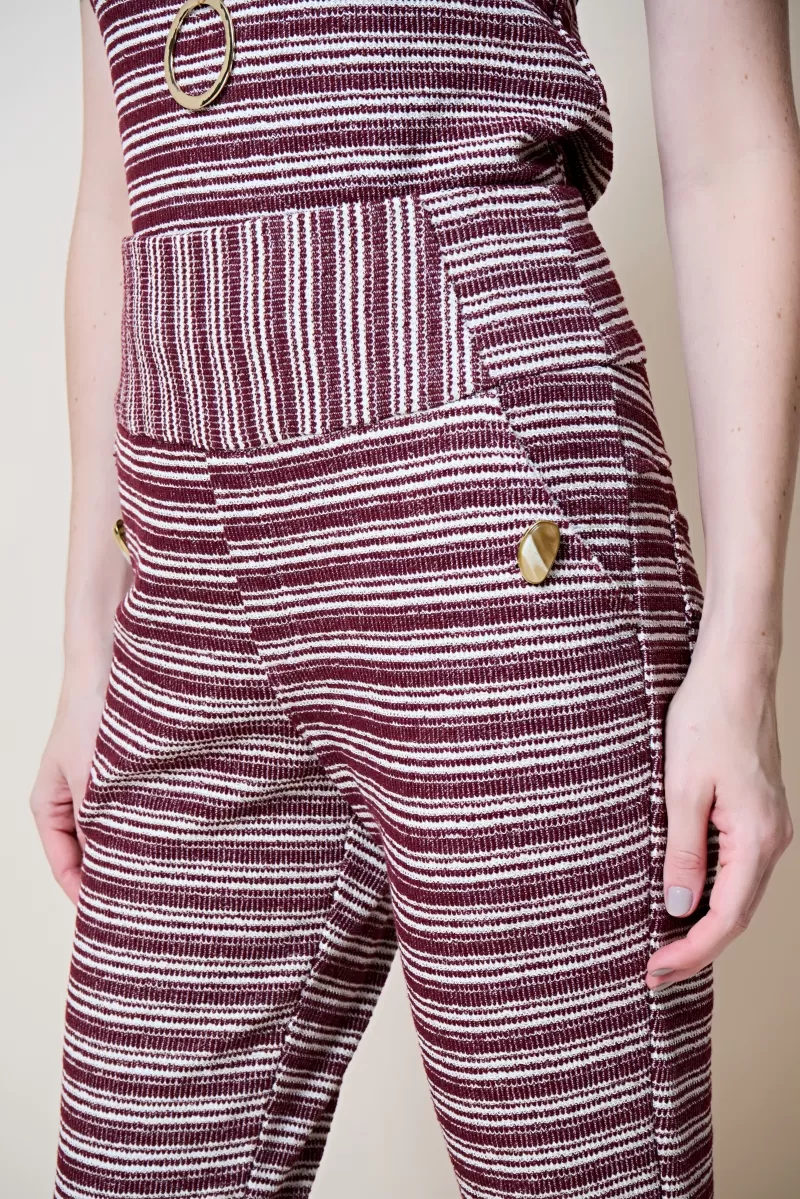 Hidrogênio - VALENTINA WINE WIDE JOGGER PANTS - 20340043 Hidrogênio - VALENTINA WINE WIDE JOGGER PANTS - 20340043