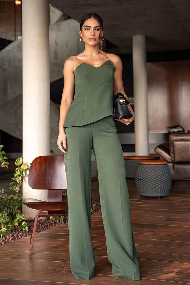 Dot Clothing - Dot Clothing Vince TQC Military Green Set - 2661VERDE