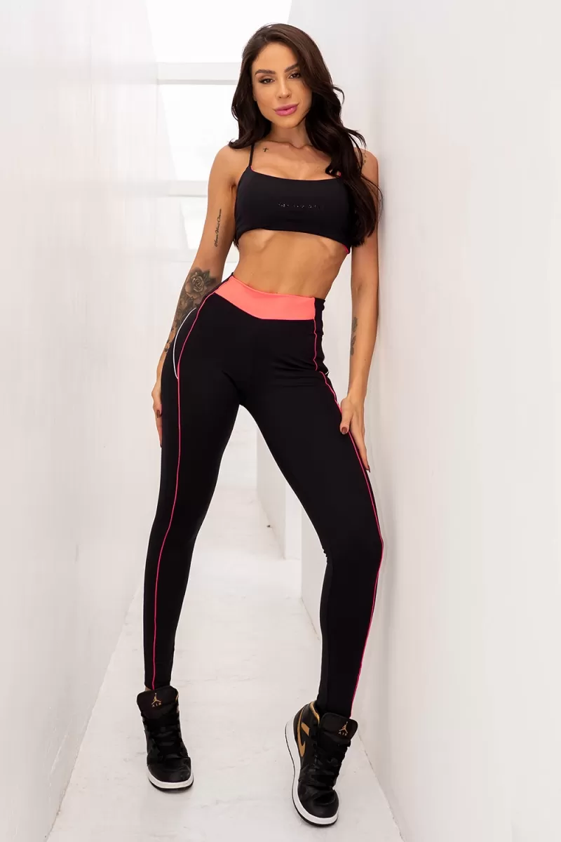 ZNG - AYLA BLACK LEGGINGS - CIG837 ZNG - AYLA BLACK LEGGINGS - CIG837