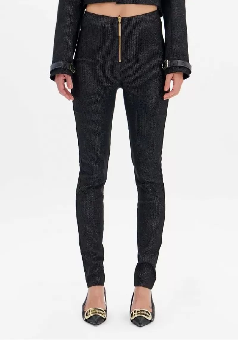 LANÇA PERFUME - Skinny Pants With High Waist And Front Zipper Launches Perfume - 2826 LANÇA PERFUME - Skinny Pants With High Waist And Front Zipper Launches Perfume - 2826