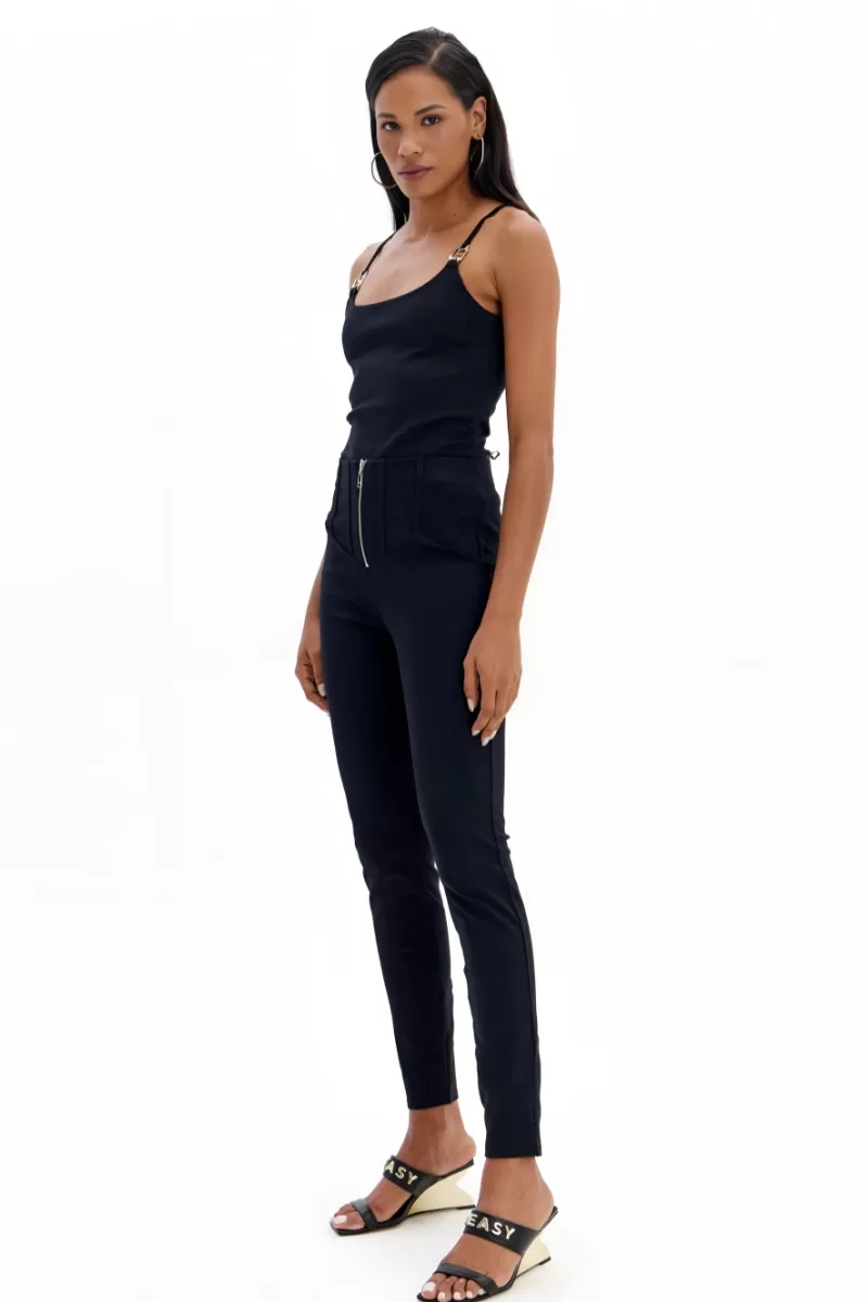 LANÇA PERFUME - Leggings Pants With Front Zipper And High Waist Lança Perfume - 2871 LANÇA PERFUME - Leggings Pants With Front Zipper And High Waist Lança Perfume - 2871