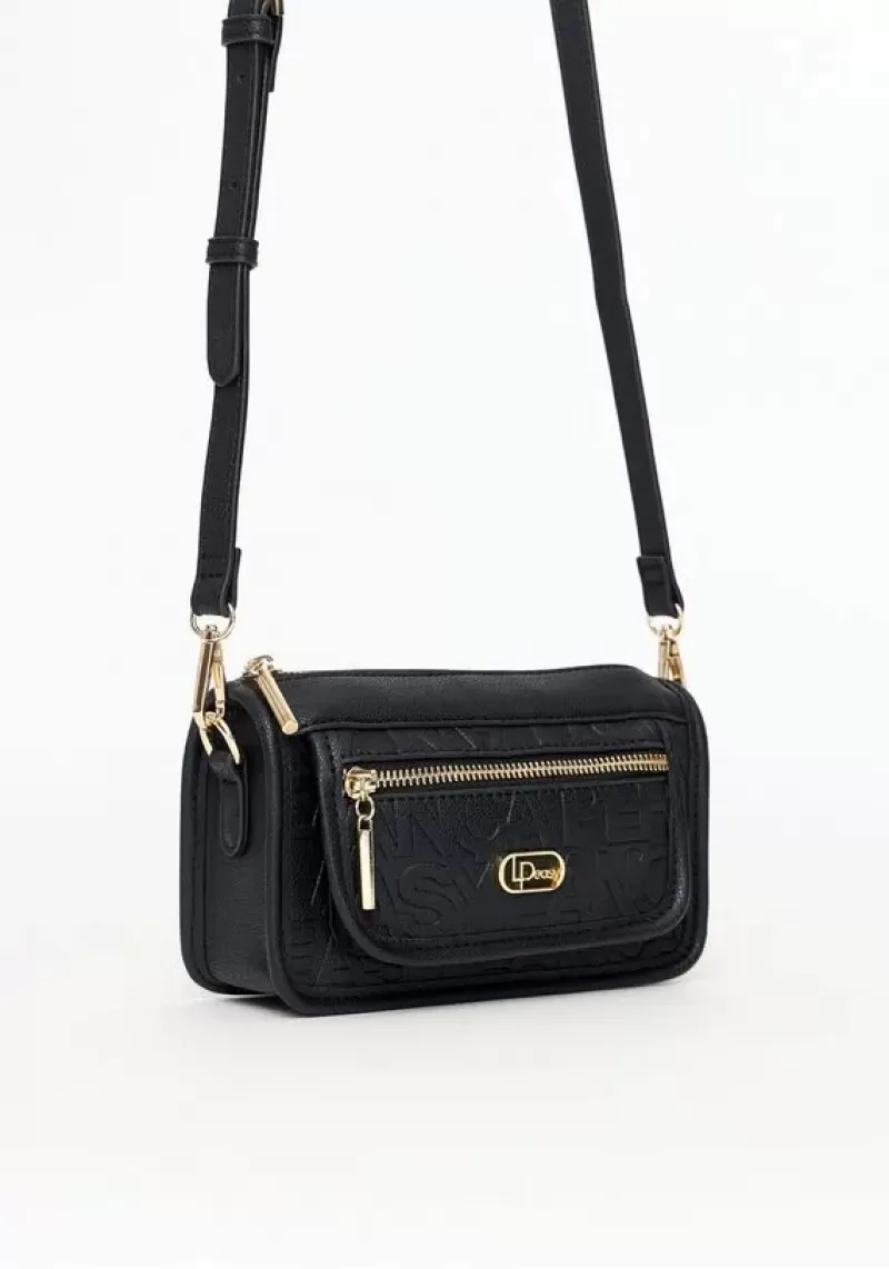 LANÇA PERFUME - Hand Bag Crossbody Name With Zipper LP EASY - 0591 LANÇA PERFUME - Hand Bag Crossbody Name With Zipper LP EASY - 0591