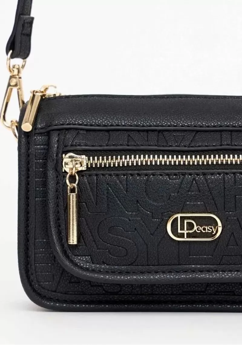 LANÇA PERFUME - Hand Bag Crossbody Name With Zipper LP EASY - 0591 LANÇA PERFUME - Hand Bag Crossbody Name With Zipper LP EASY - 0591