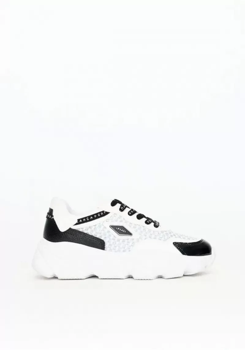 LANÇA PERFUME - Tennis Shoes with Cutouts and Custom Laces - 1042 LANÇA PERFUME - Tennis Shoes with Cutouts and Custom Laces - 1042