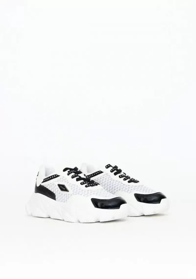 LANÇA PERFUME - Tennis Shoes with Cutouts and Custom Laces - 1042 LANÇA PERFUME - Tennis Shoes with Cutouts and Custom Laces - 1042