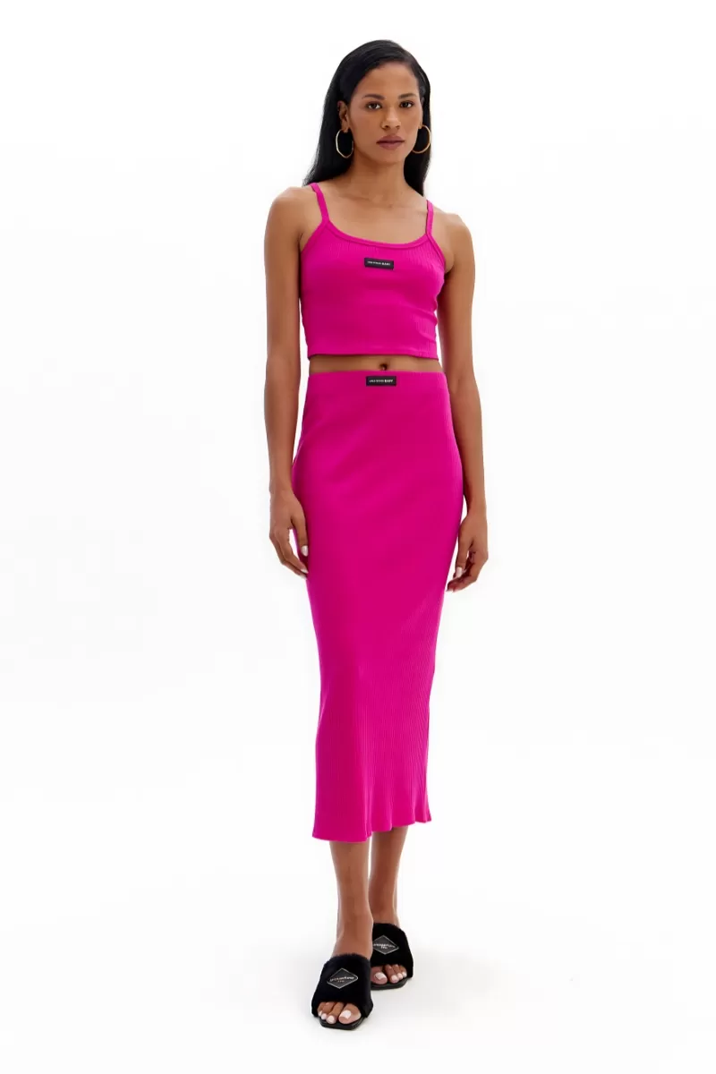 LANÇA PERFUME - LP EASY High Waisted Super Midi Skirt - 2652 LANÇA PERFUME - LP EASY High Waisted Super Midi Skirt - 2652