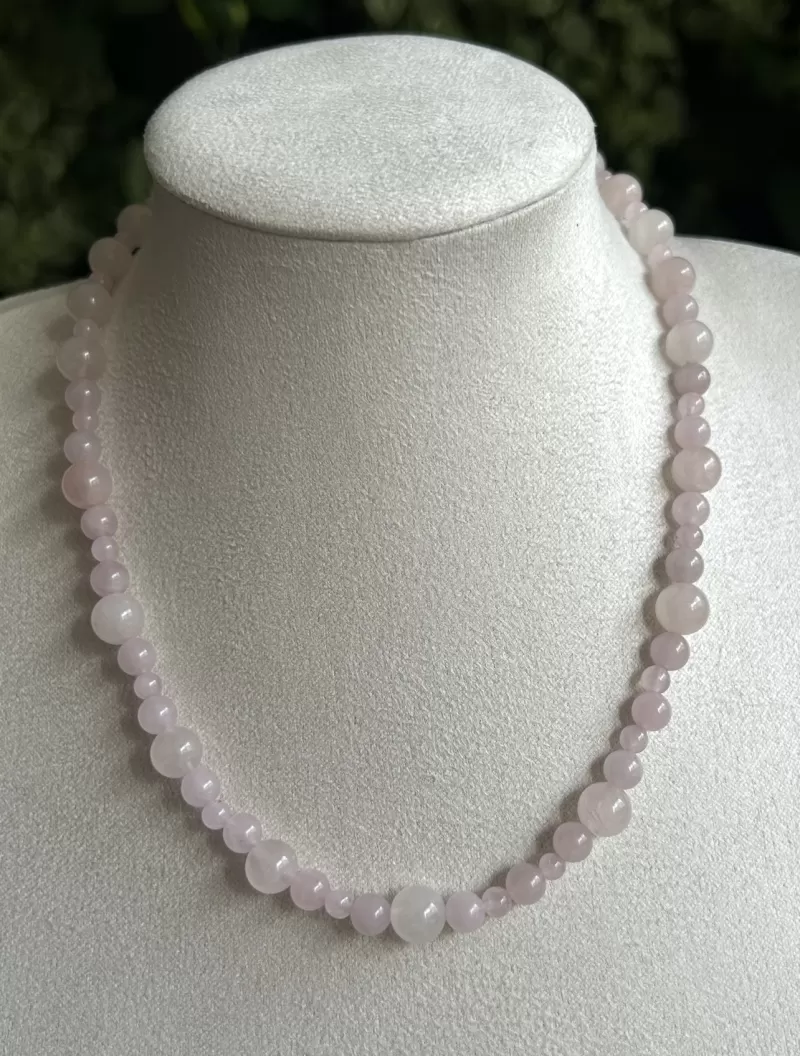 Mikabe - Colar Quartzo Rosa - MK2021