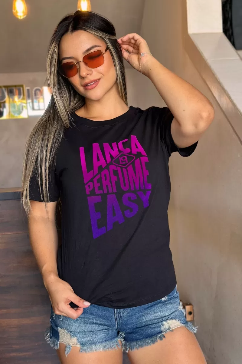 LANÇA PERFUME - Shirt T-shirt New Baby Look With Perfume Launch Print - 5046 LANÇA PERFUME - Shirt T-shirt New Baby Look With Perfume Launch Print - 5046