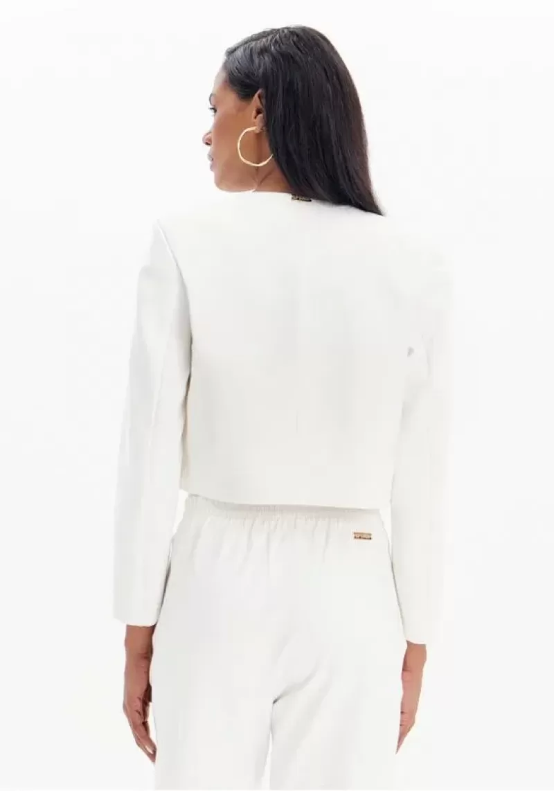 LANÇA PERFUME - Short Jacket With Buttons And Long Sleeves Lança Perfume - 0325 LANÇA PERFUME - Short Jacket With Buttons And Long Sleeves Lança Perfume - 0325