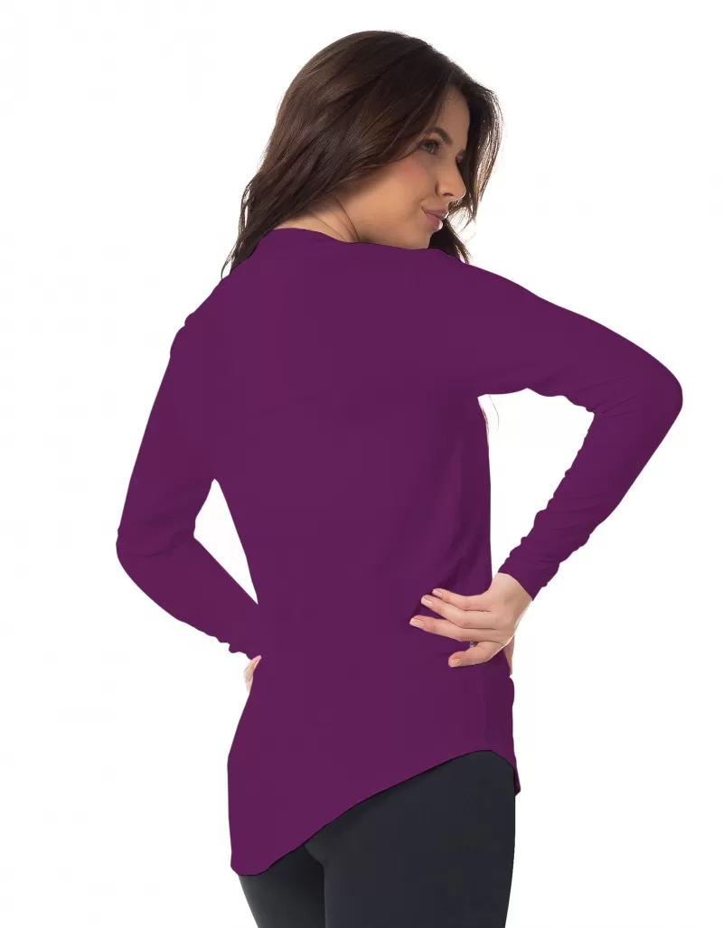 Vestem - Janice Açaí Dry Fit Long Sleeve Shirt - BML16.ESS.C0446 Vestem - Janice Açaí Dry Fit Long Sleeve Shirt - BML16.ESS.C0446