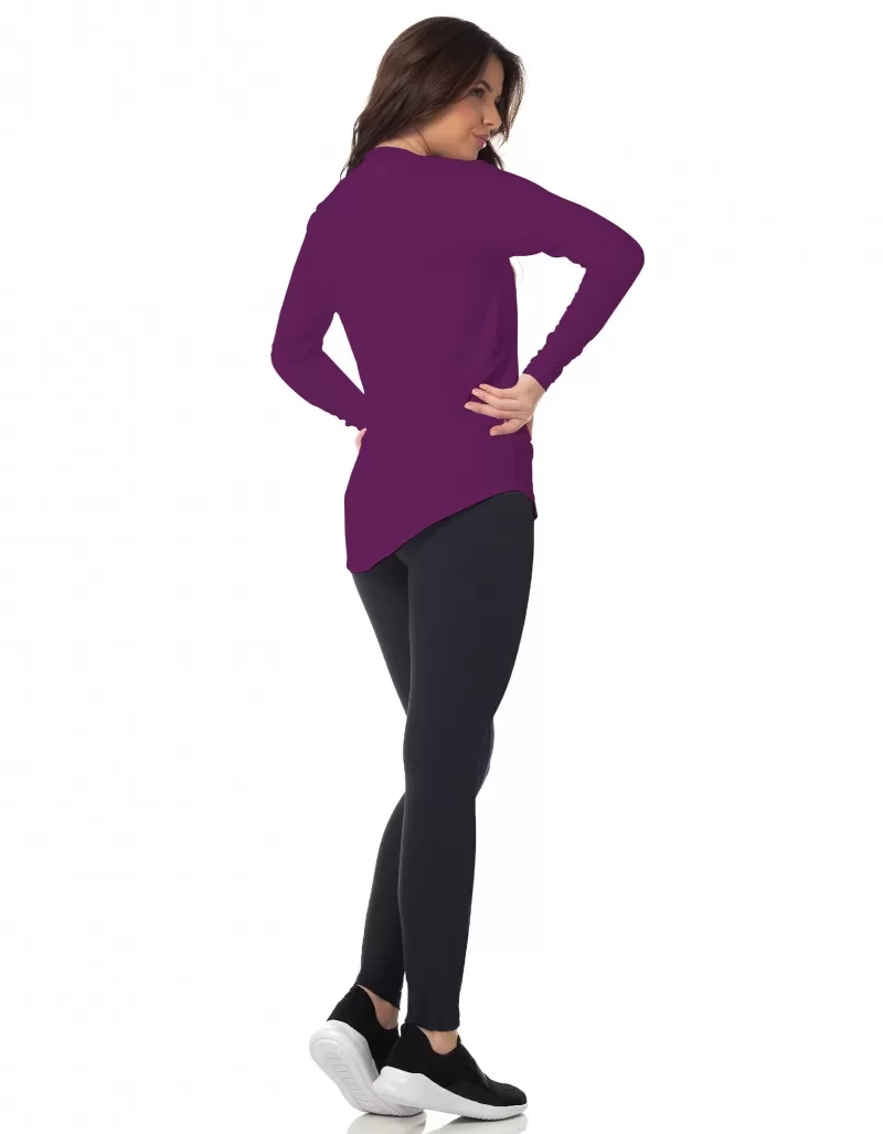 Vestem - Janice Açaí Dry Fit Long Sleeve Shirt - BML16.ESS.C0446 Vestem - Janice Açaí Dry Fit Long Sleeve Shirt - BML16.ESS.C0446