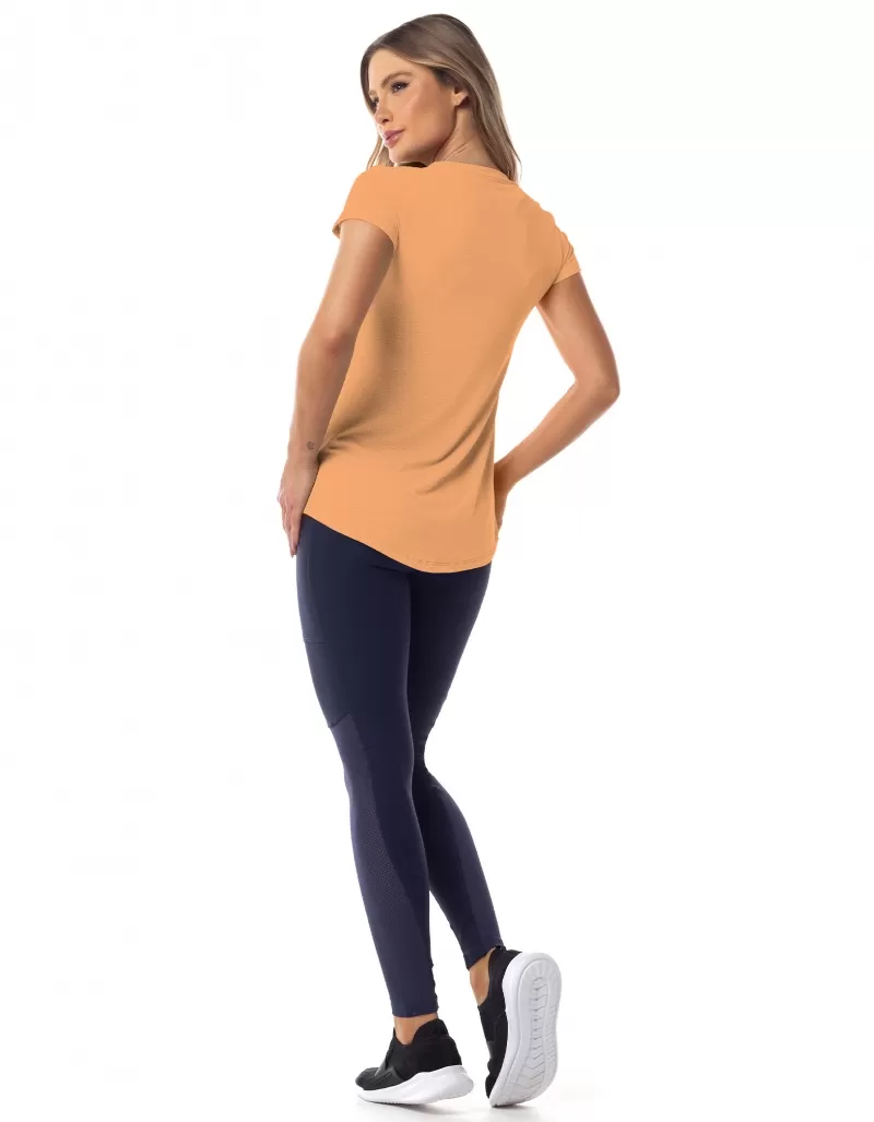 Vestem - Dry Fit Short Sleeve Shirt Janice Orange Energy - BMC31.ESS.C0373 Vestem - Dry Fit Short Sleeve Shirt Janice Orange Energy - BMC31.ESS.C0373