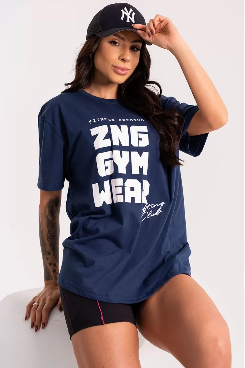 ZNG - T-SHIRT LIFTING CLUB BLUE - BLU300
