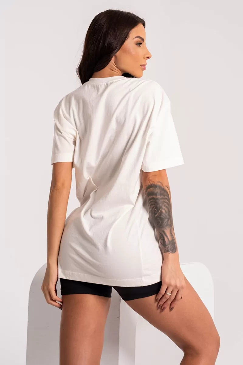 ZNG - T-SHIRT LIFTING CLUB OFF WHITE - BLU299