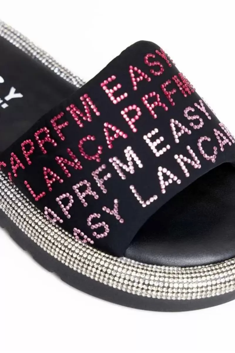 LANÇA PERFUME - Heels Single Strap With Sparkles Launches Perfume - 1441 LANÇA PERFUME - Heels Single Strap With Sparkles Launches Perfume - 1441
