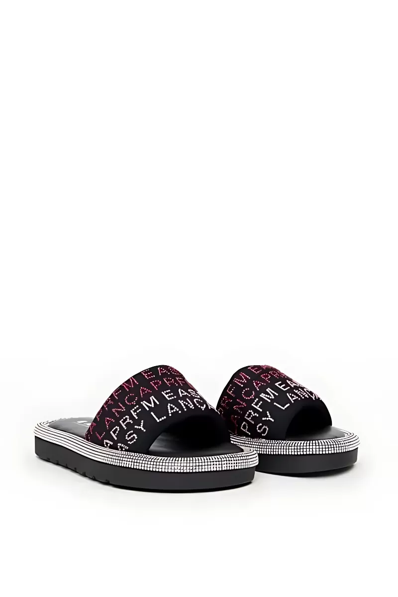LANÇA PERFUME - Heels Single Strap With Sparkles Launches Perfume - 1441 LANÇA PERFUME - Heels Single Strap With Sparkles Launches Perfume - 1441