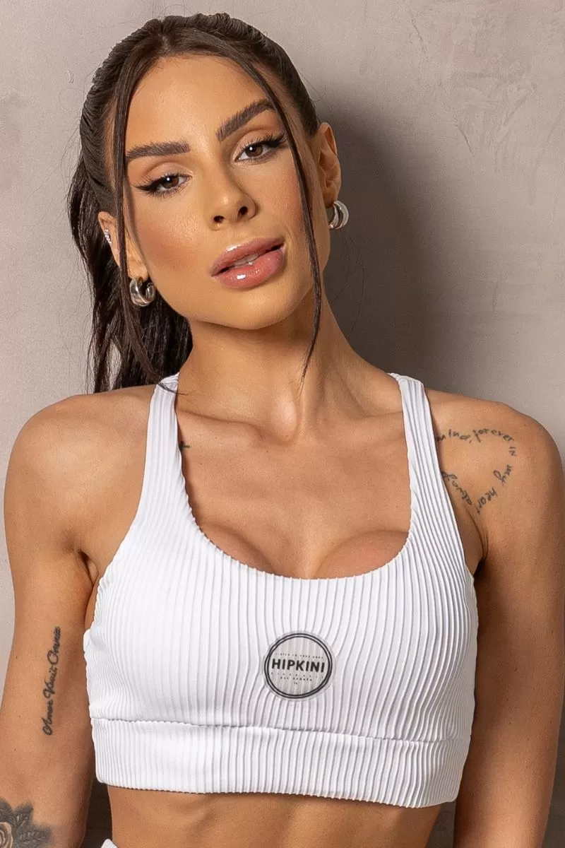 Hipkini - White Sunrise Top with Cross Straps - 33331004 Hipkini - White Sunrise Top with Cross Straps - 33331004