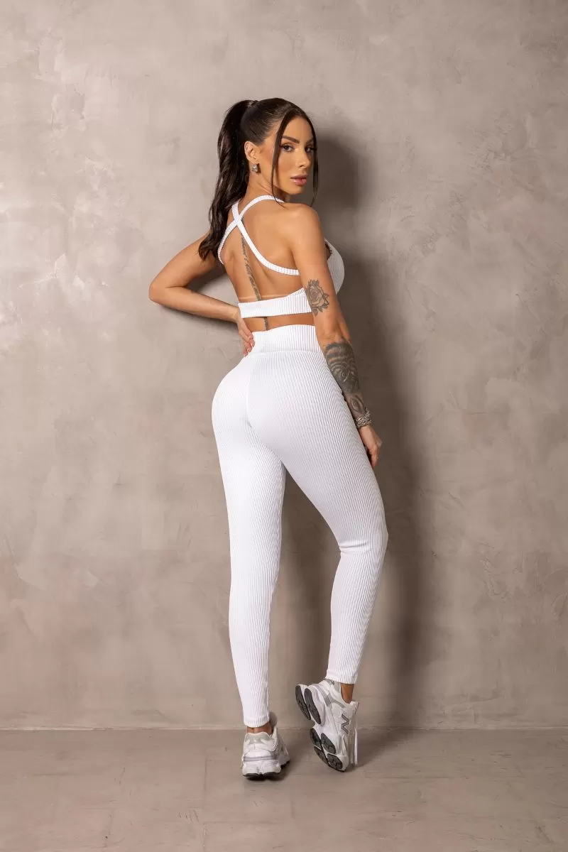 Hipkini - White Sunrise Top with Cross Straps - 33331004 Hipkini - White Sunrise Top with Cross Straps - 33331004