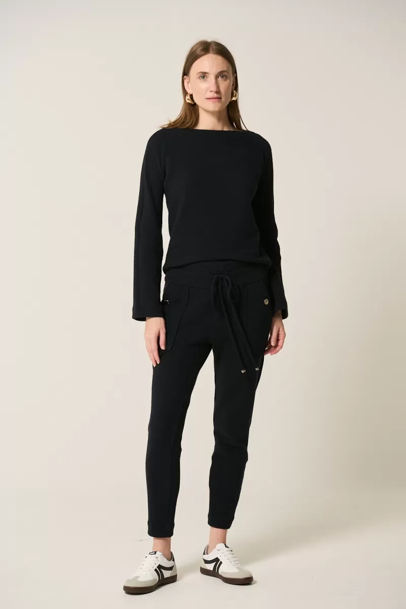 Hidrogênio - BARRIEL VIRGINIA PANTS BLACK - 20341001 Hidrogênio - BARRIEL VIRGINIA PANTS BLACK - 20341001