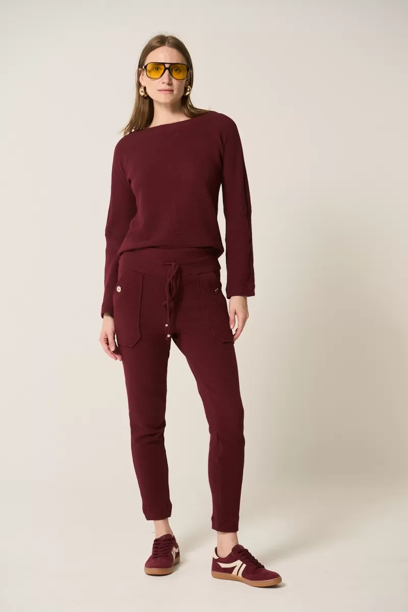 Hidrogênio - BARRIEL VIRGINIA WINE PANTS - 20341043 Hidrogênio - BARRIEL VIRGINIA WINE PANTS - 20341043