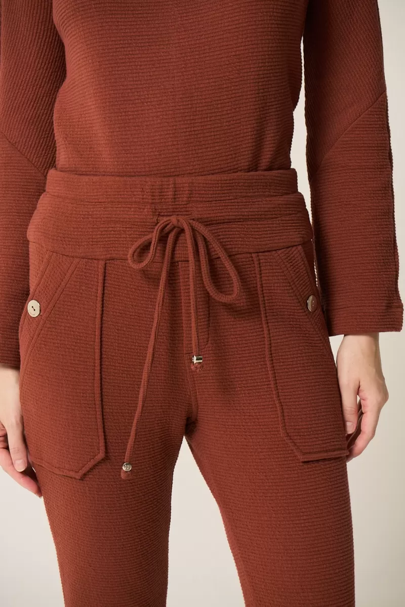 Hidrogênio - BARRIEL VIRGINIA BROWN PANTS - 20341031 Hidrogênio - BARRIEL VIRGINIA BROWN PANTS - 20341031