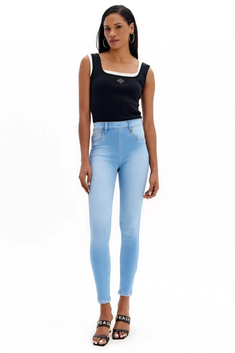 LANÇA PERFUME - Pants Jeans Jegging Super High Launches Perfume - 8239