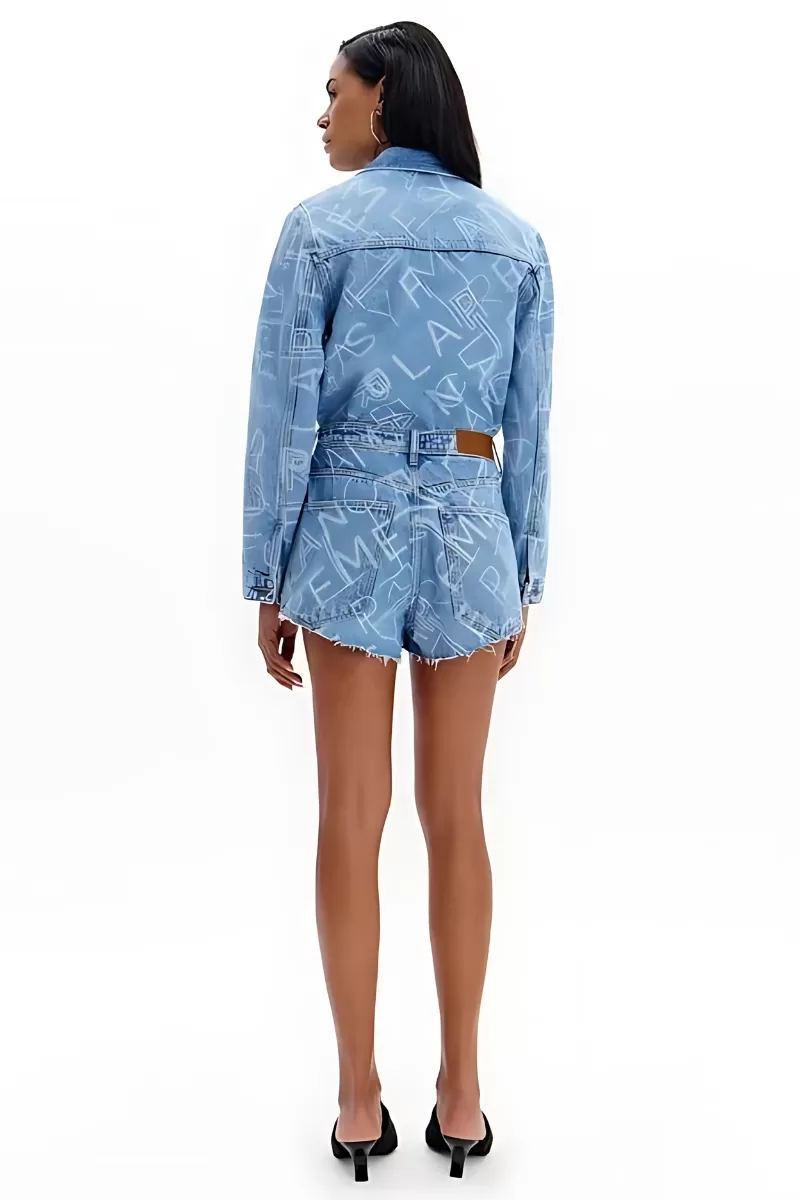 LANÇA PERFUME - Short Jeans Comfort High Waist Name Launches Perfume - 2891 LANÇA PERFUME - Short Jeans Comfort High Waist Name Launches Perfume - 2891