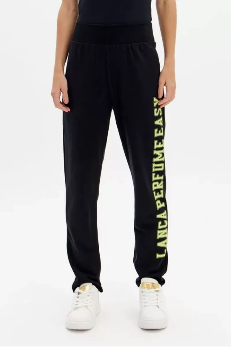 LANÇA PERFUME - Slim Pants With High Waist And Side Signature Launches Perfume - 2769
