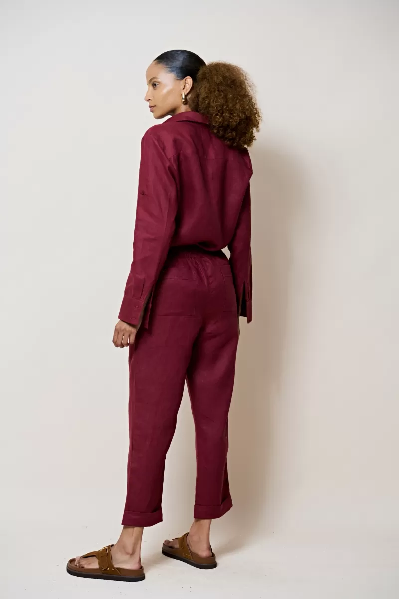 Hidrogênio - POLIANA CARROT PANTS WINE - 20378043 Hidrogênio - POLIANA CARROT PANTS WINE - 20378043