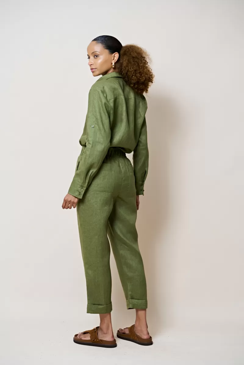 Hidrogênio - CARROT POLIANA CAPIM PANTS - 20378400 Hidrogênio - CARROT POLIANA CAPIM PANTS - 20378400