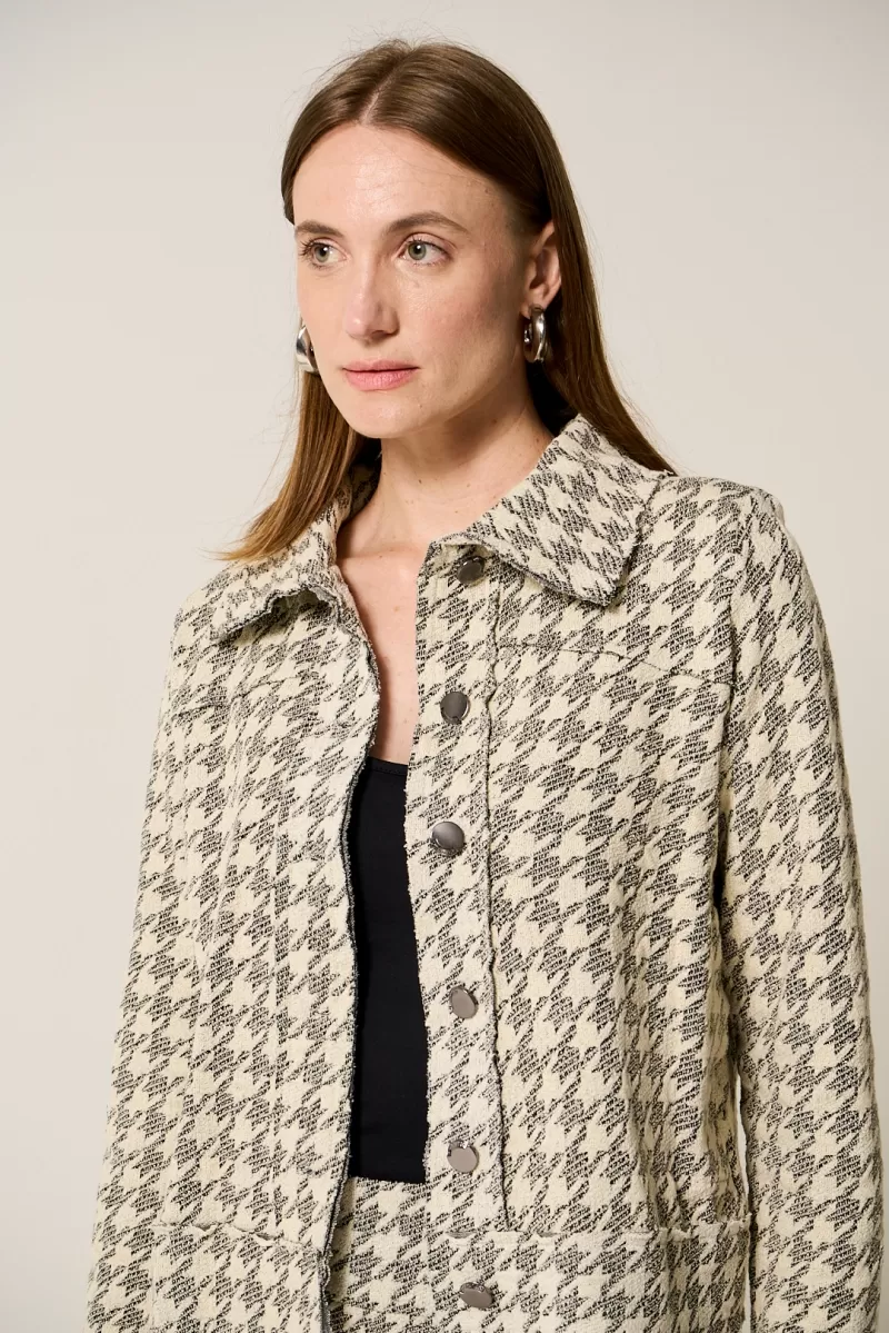 Hidrogênio - CROCHET COAT WITH PURGE COLLAR - 20350213 Hidrogênio - CROCHET COAT WITH PURGE COLLAR - 20350213