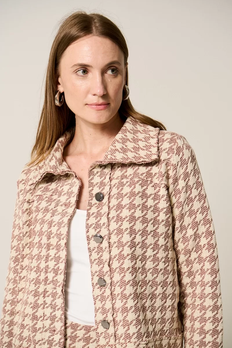 Hidrogênio - BROWN COLLAR COAT WITH CORD - 20350031 Hidrogênio - BROWN COLLAR COAT WITH CORD - 20350031