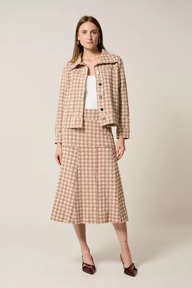 Hidrogênio - BROWN COLLAR COAT WITH CORD - 20350031 Hidrogênio - BROWN COLLAR COAT WITH CORD - 20350031