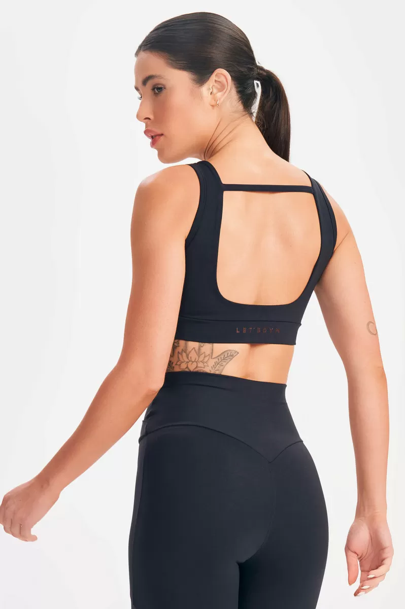 Lets Gym - Black Mellow Top - 2613PT Lets Gym - Black Mellow Top - 2613PT