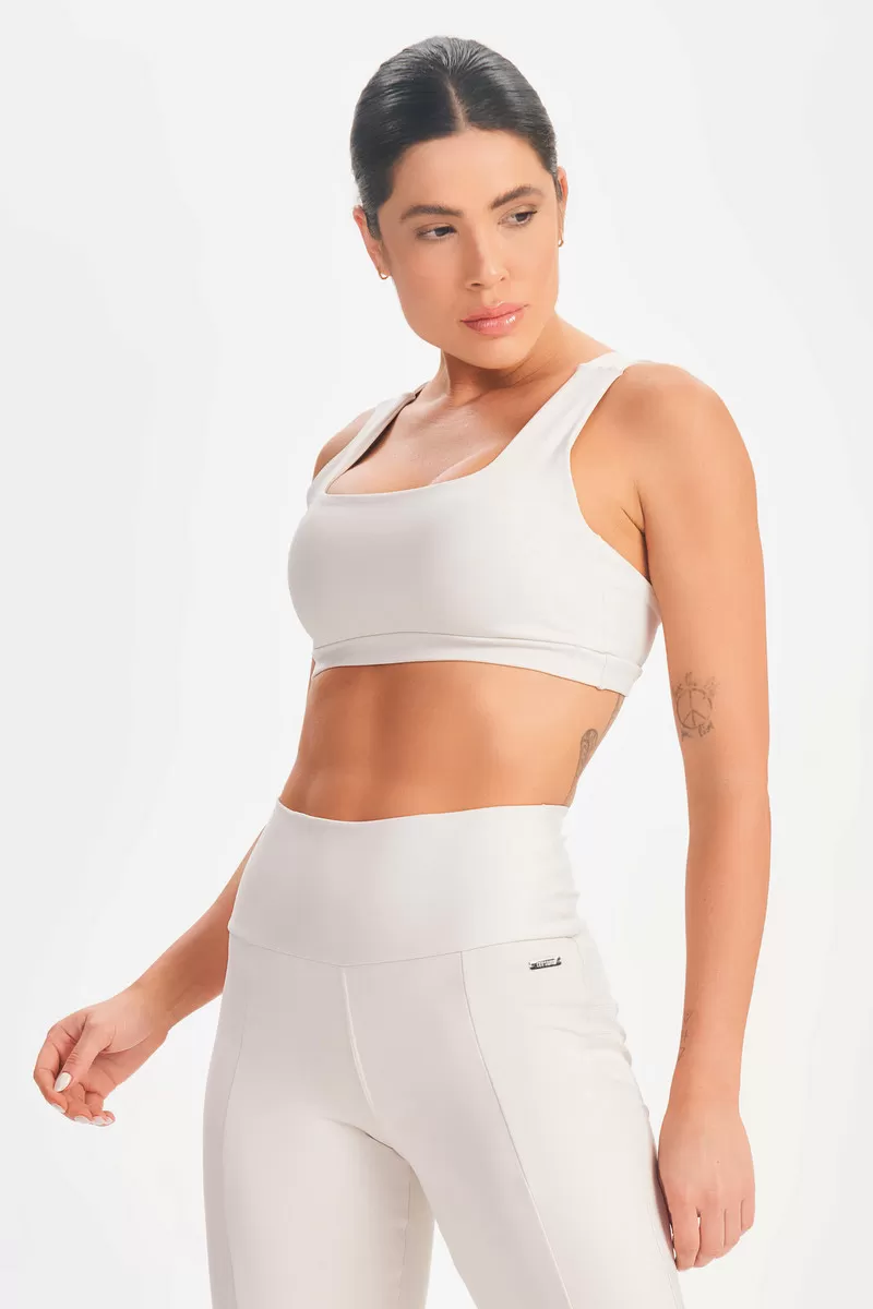 Lets Gym - Basic Flex Black Top - 2624OFW Lets Gym - Basic Flex Black Top - 2624OFW