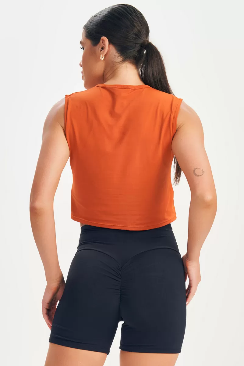 Lets Gym - Cropped Push Ochre - 2664OC Lets Gym - Cropped Push Ochre - 2664OC