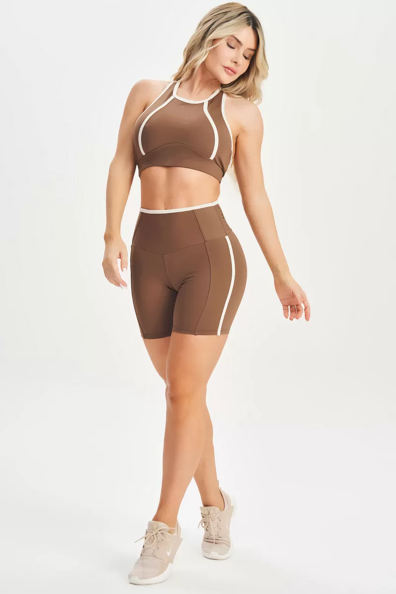 Lets Gym - Chronos Brown Shorts - 2705MR Lets Gym - Chronos Brown Shorts - 2705MR