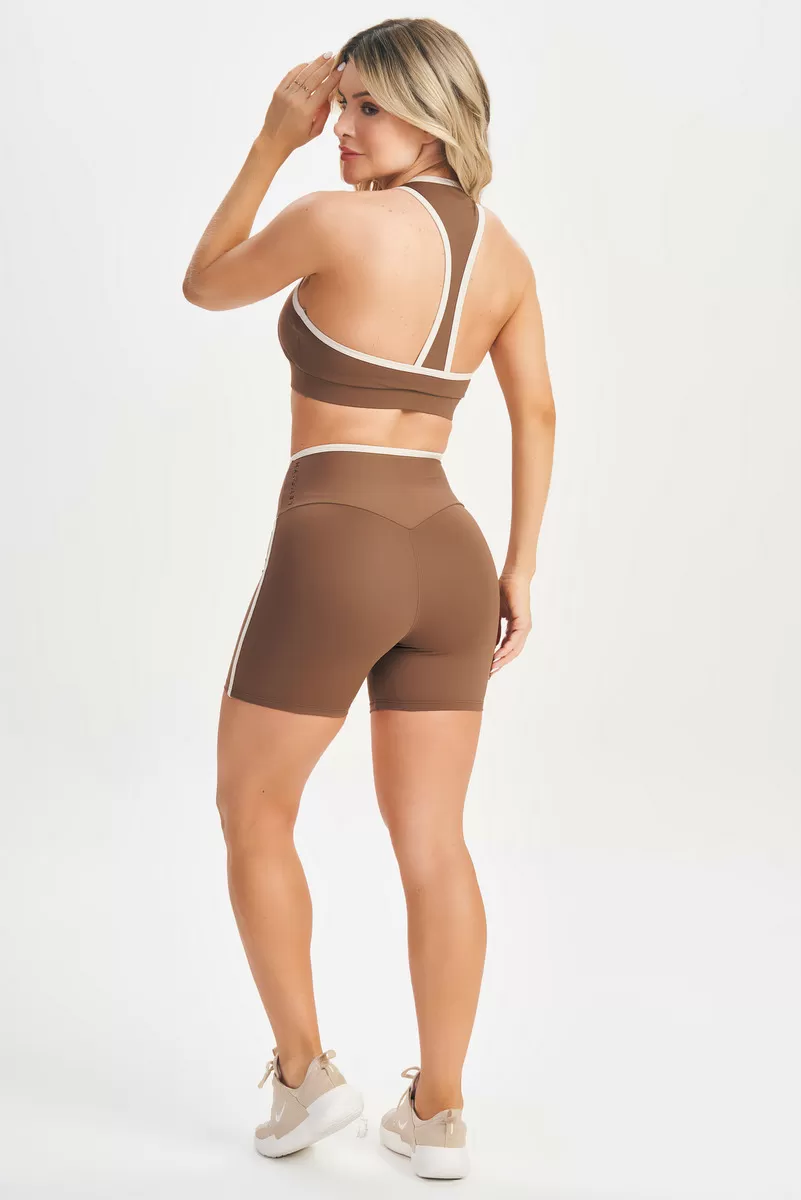 Lets Gym - Chronos Brown Shorts - 2705MR Lets Gym - Chronos Brown Shorts - 2705MR