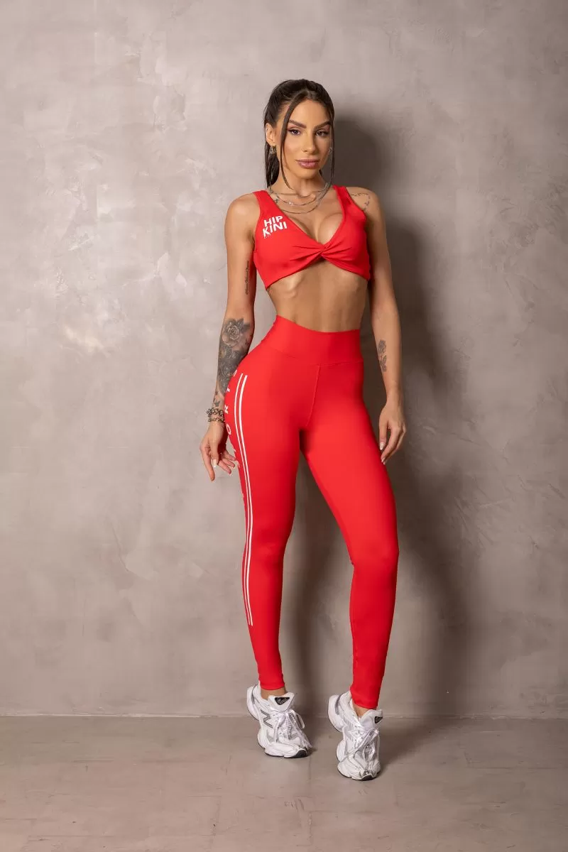 Hipkini - Red Sunrise Top with silk - 33331020 Hipkini - Red Sunrise Top with silk - 33331020