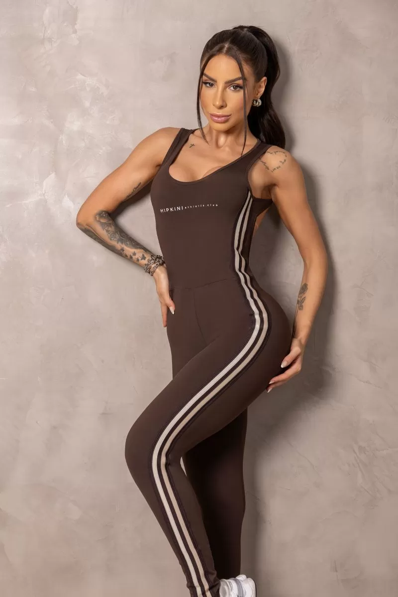 Hipkini - Sunrise Coffee Jumpsuit - 33331027