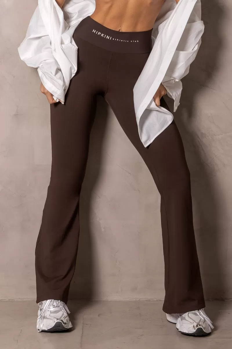 Hipkini - Sunrise Coffee Flare Leggings - 33331030 Hipkini - Sunrise Coffee Flare Leggings - 33331030