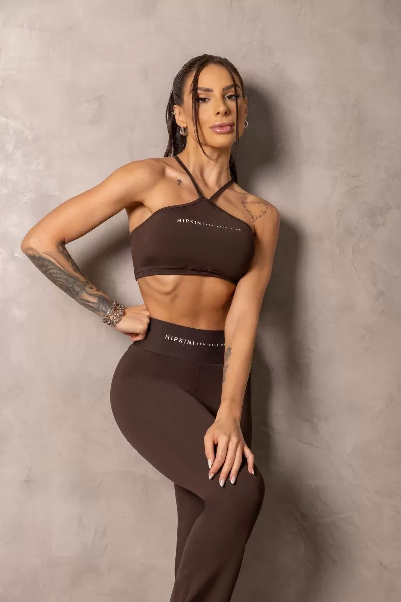 Hipkini - Sunrise Coffee Flare Leggings - 33331030 Hipkini - Sunrise Coffee Flare Leggings - 33331030