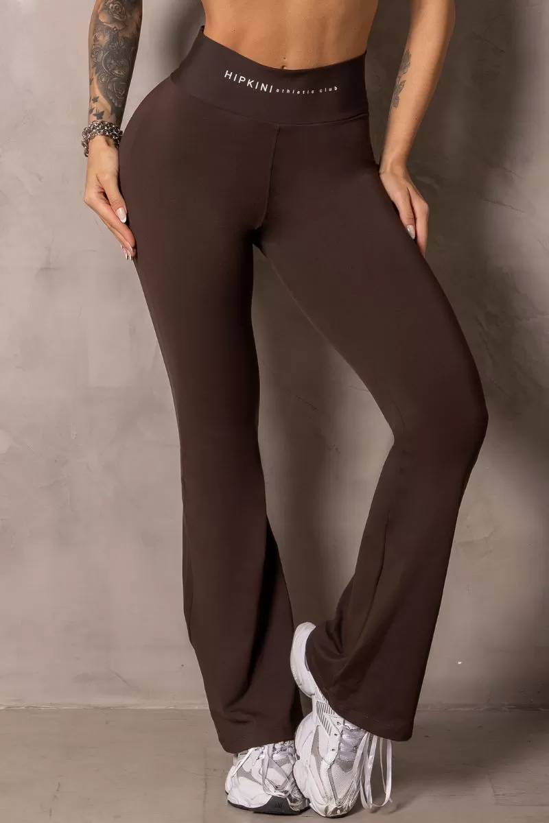 Hipkini - Sunrise Coffee Flare Leggings - 33331030 Hipkini - Sunrise Coffee Flare Leggings - 33331030